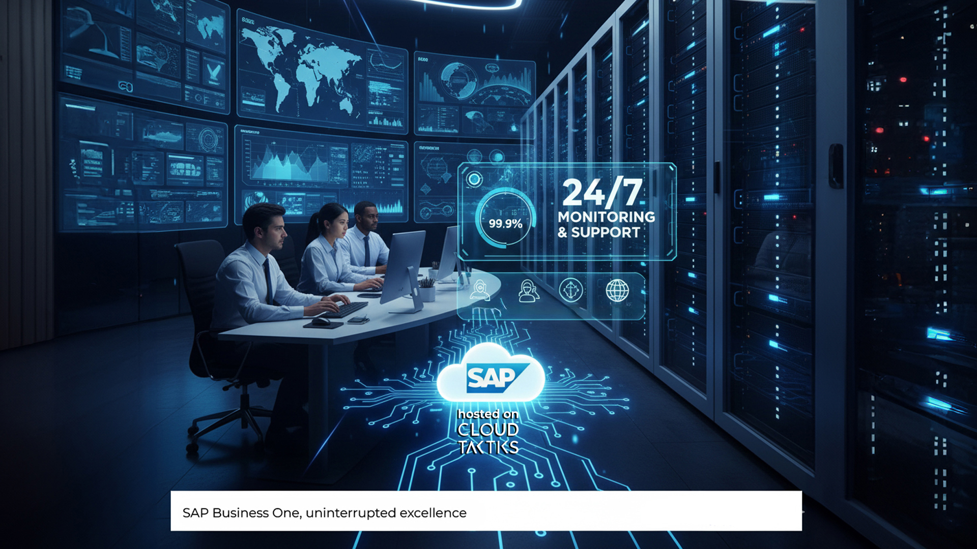 SAP B1 Hosting with 24/7 Support: Why It’s Non-Negotiable